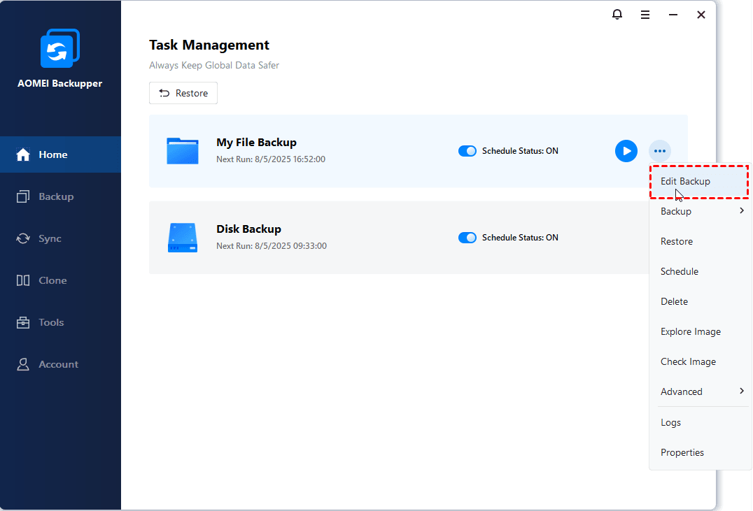 Delete Backup Files Delete Backup Files