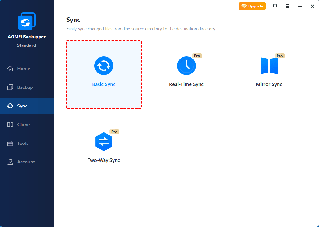 Basic Sync Basic Sync
