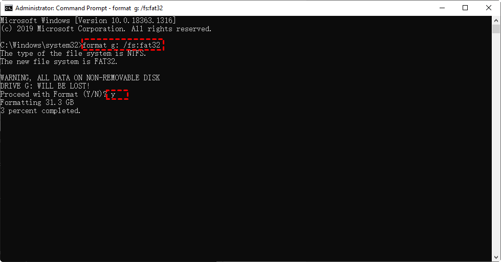 Format To Fat32 Format To Fat32