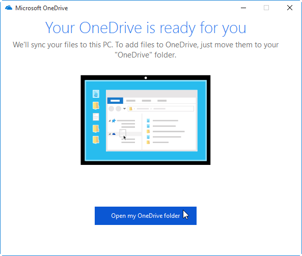 Open Onedrive Folder Open Onedrive Folder