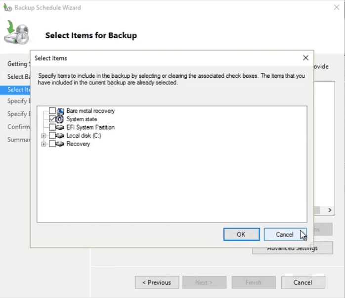 Select Items Select Items
