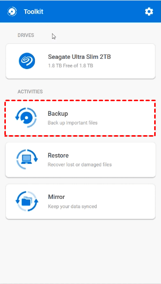 Toolkit Backup Toolkit Backup