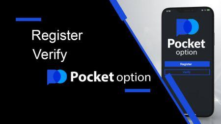 Hvordan registrere og bekrefte konto på Pocket Option